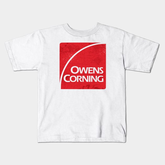 The Owens Cornning Kids T-Shirt by Clever Alnita
